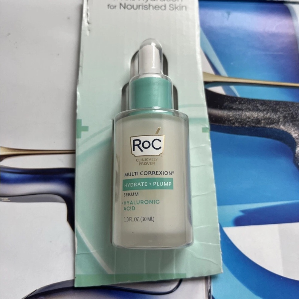 RoC Multi Correxion hydrate + plump serum + Hyaluronic Acid 1oz/30ml Sealed